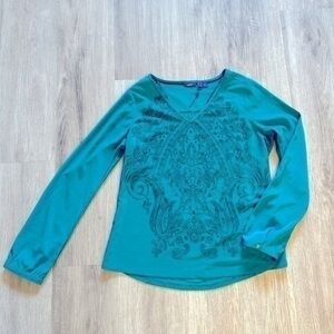 🛍️ 2/$12
Brand new MEXX long sleeve blouse top. Beautiful colour